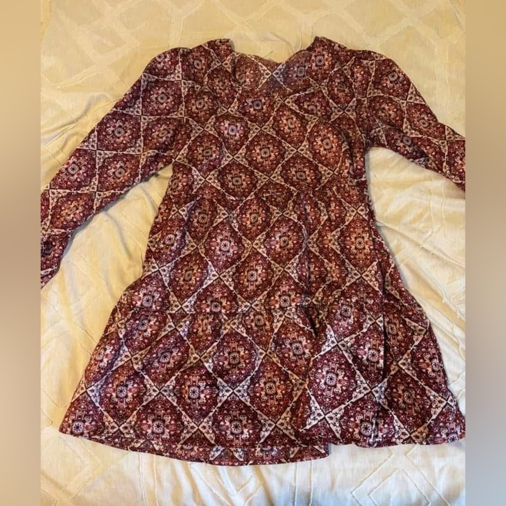 True Craft Satin Babydoll Dress